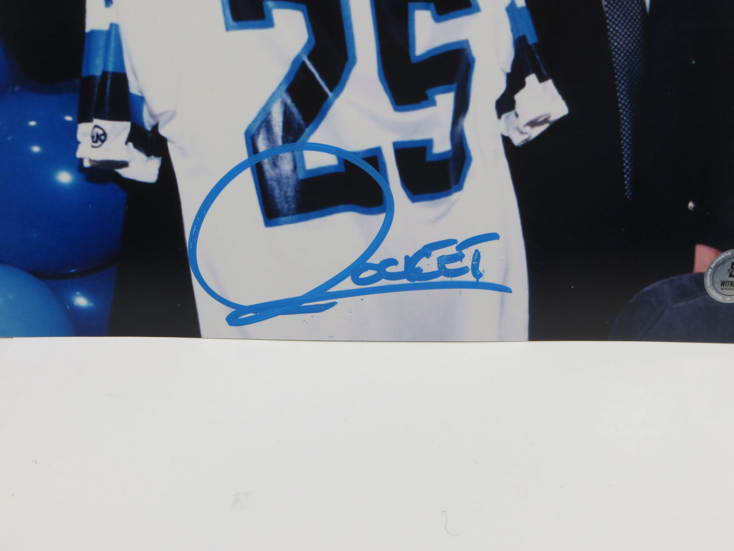 RAGHIB "ROCKET" ISMAIL Toronto Argonauts SIGNED 8x10 PHOTO Notre Dame BAS COA