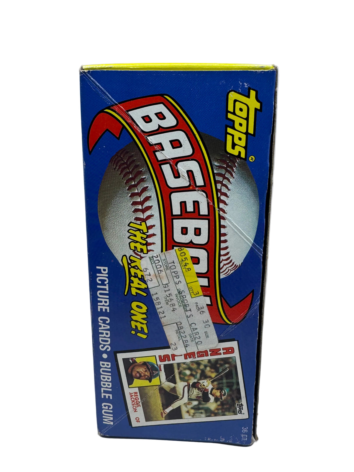 1984 Topps Baseball Unopened Wax Box 36 Sealed Packs Don Mattingly Strawberry RC
