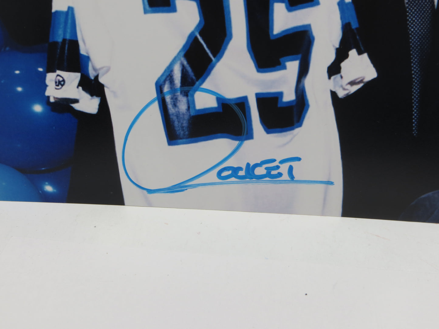 RAGHIB "ROCKET" ISMAIL Toronto Argonauts SIGNED 8x10 PHOTO Notre Dame BAS COA