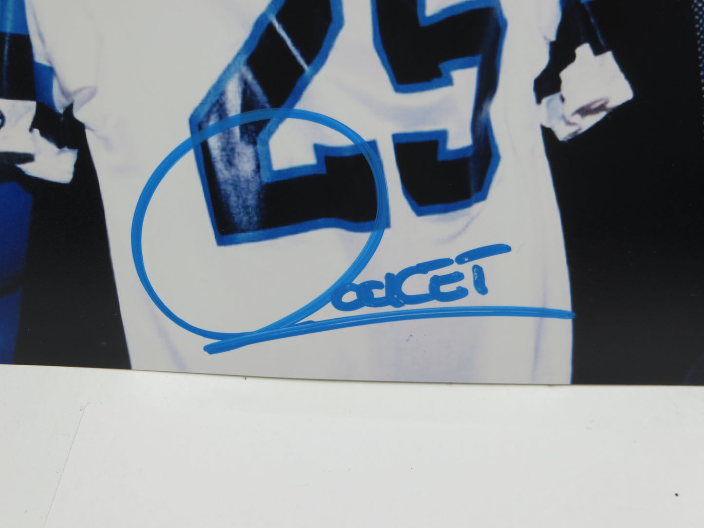 RAGHIB "ROCKET" ISMAIL Toronto Argonauts SIGNED 8x10 PHOTO Notre Dame BAS COA