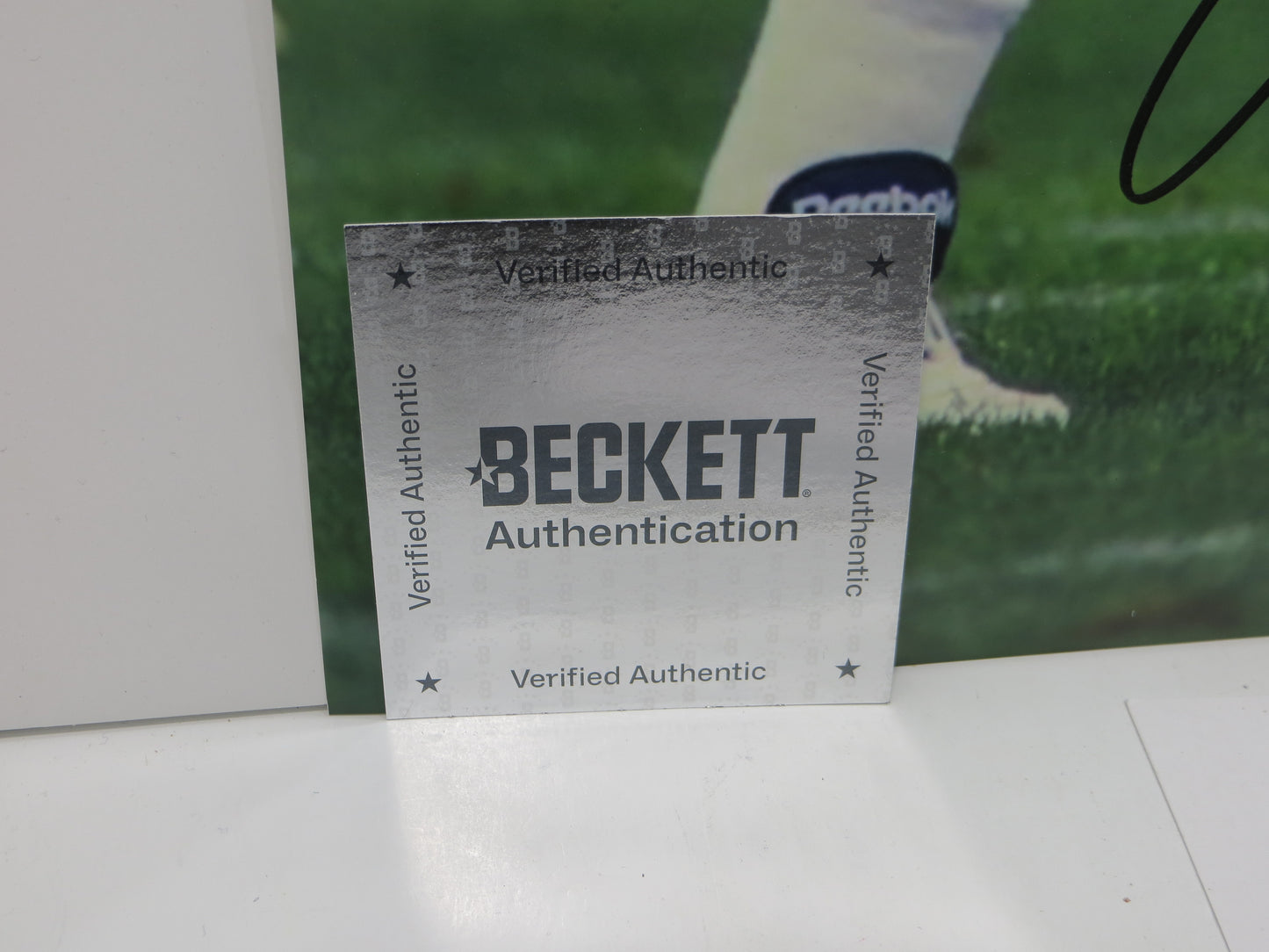 ZACH THOMAS Miami Dolphins SIGNED 16x20 PHOTO Texas Tech Red Raiders BAS COA