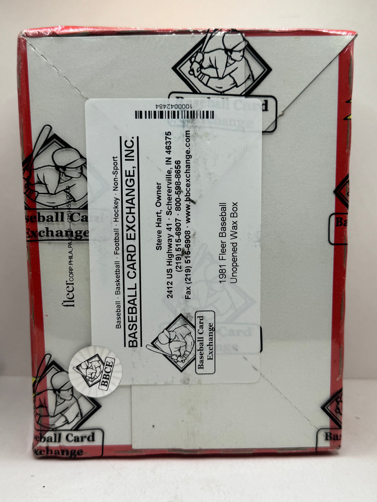 1981 Fleer Baseball Wax Box BBCE Wrapped/Sealed