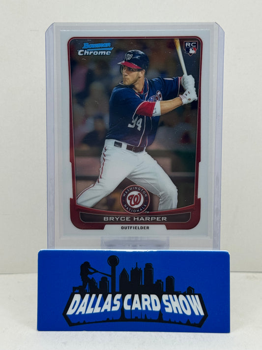 2012 Bowman Chrome #214 Bryce Harper Rookie Phillies