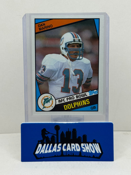 1984 Topps Dan Marino Rookie RC #123 Dolphins