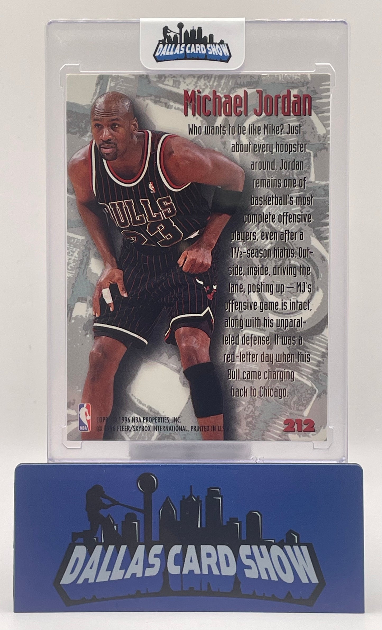 1995-96 Fleer Metal #212 Michael Jordan Nuts & Bolts