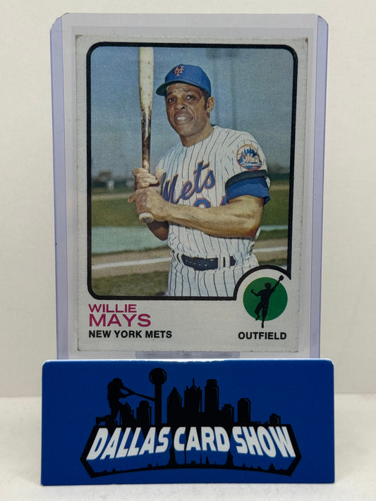1973 Topps #305 Willie Mays New York Mets