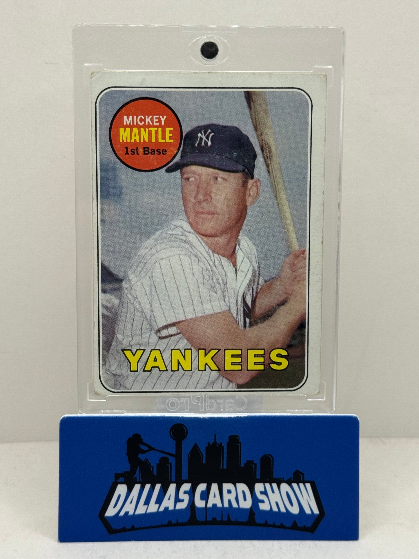 1969 Topps #500 Mickey Mantle VG New York Yankees