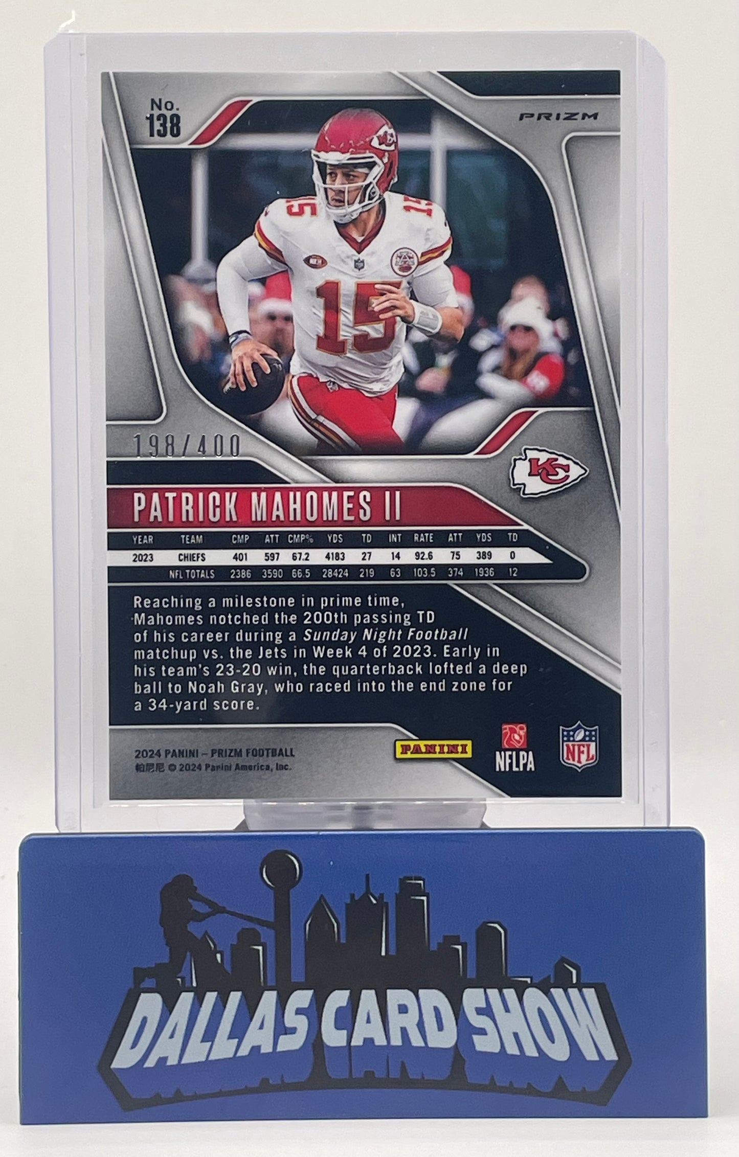 2025 Panini Prizm Patrick Mahomes II Pandora /400 #138