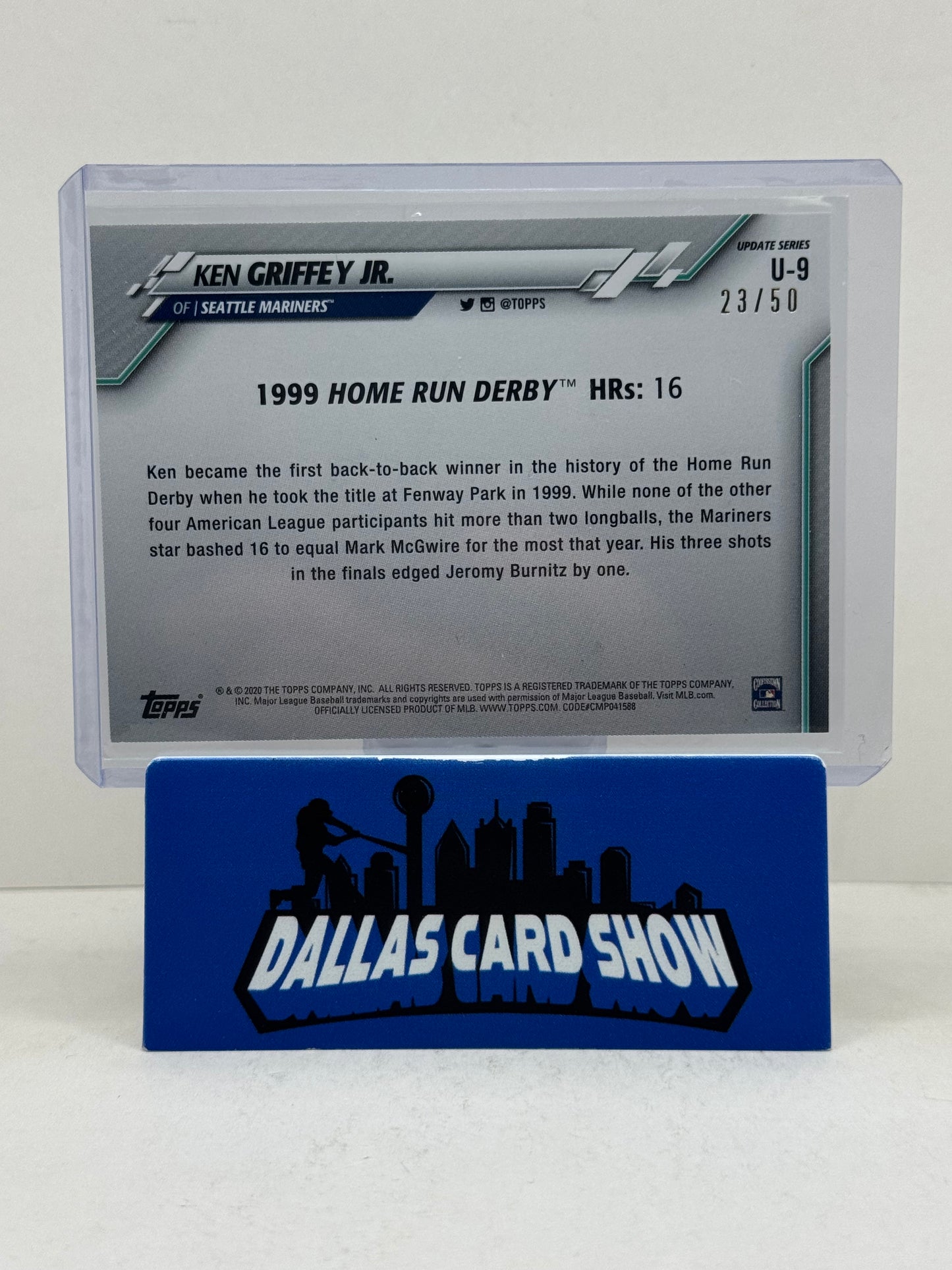 2020 Topps Update #U-9 Father's Day Blue #23/50 Ken Griffey Jr.