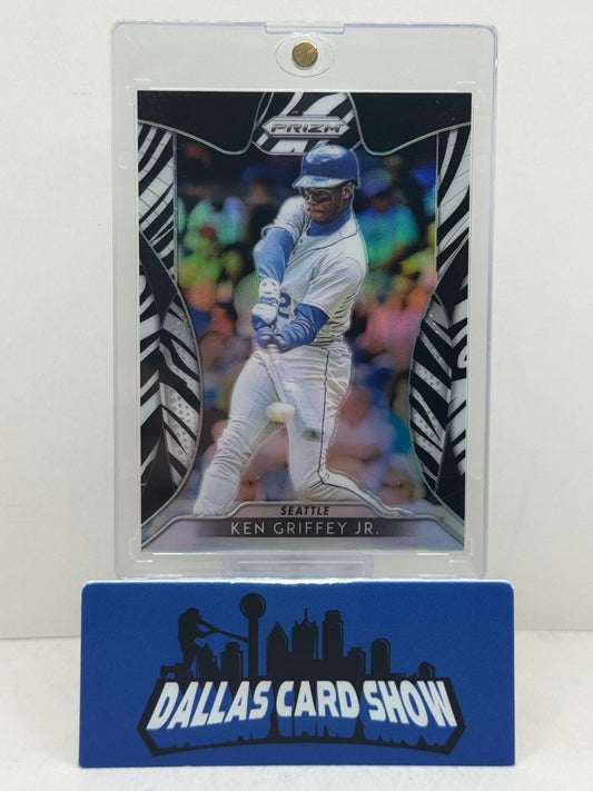 2019 Panini Prizm #300 Zebra Prizm Ken Griffey Jr. #39/99