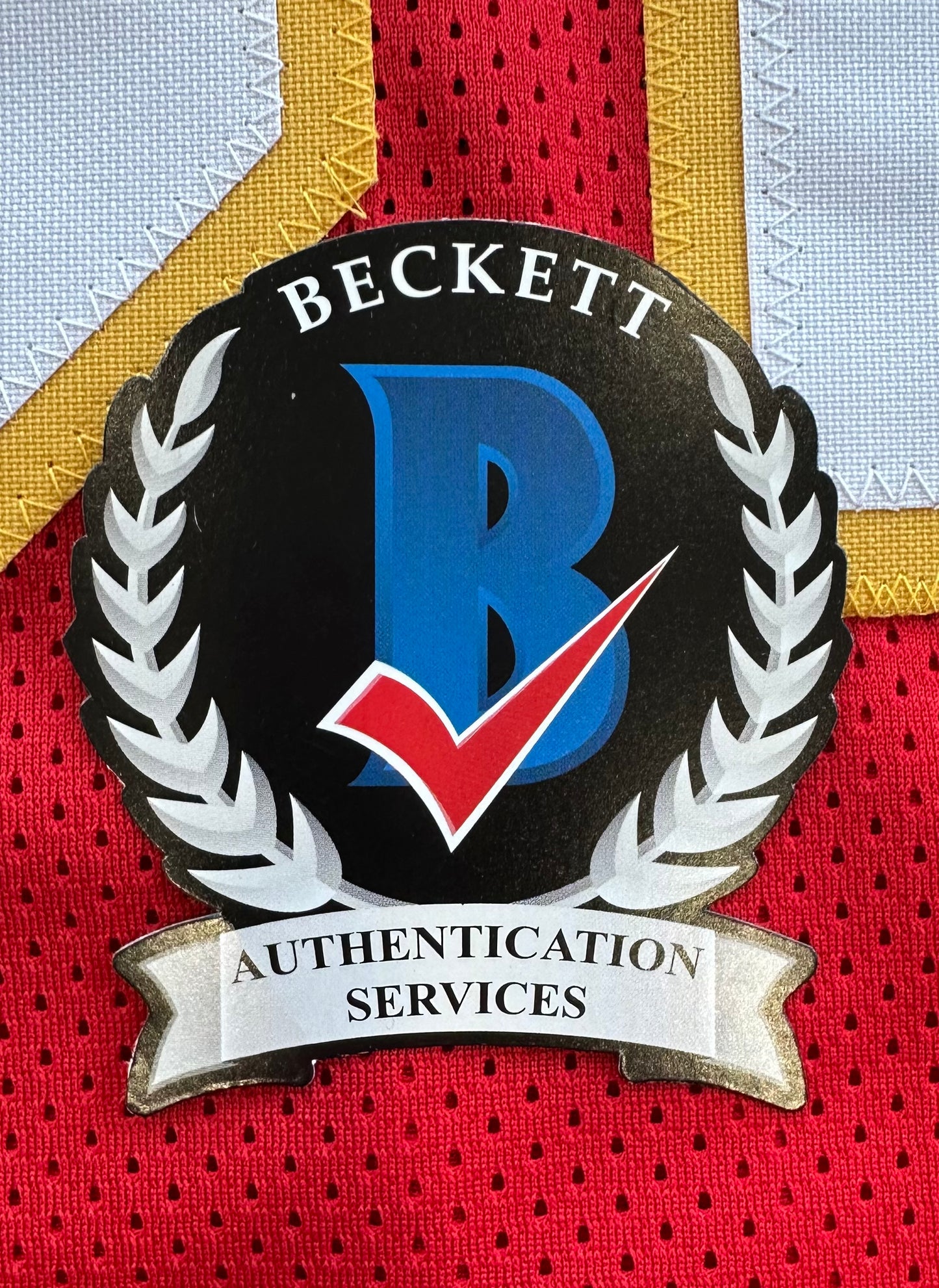 MARCUS ALLEN KANSAS CITY CHIEFS SIGNED JERSEY XL Raiders USC Trojans BAS COA