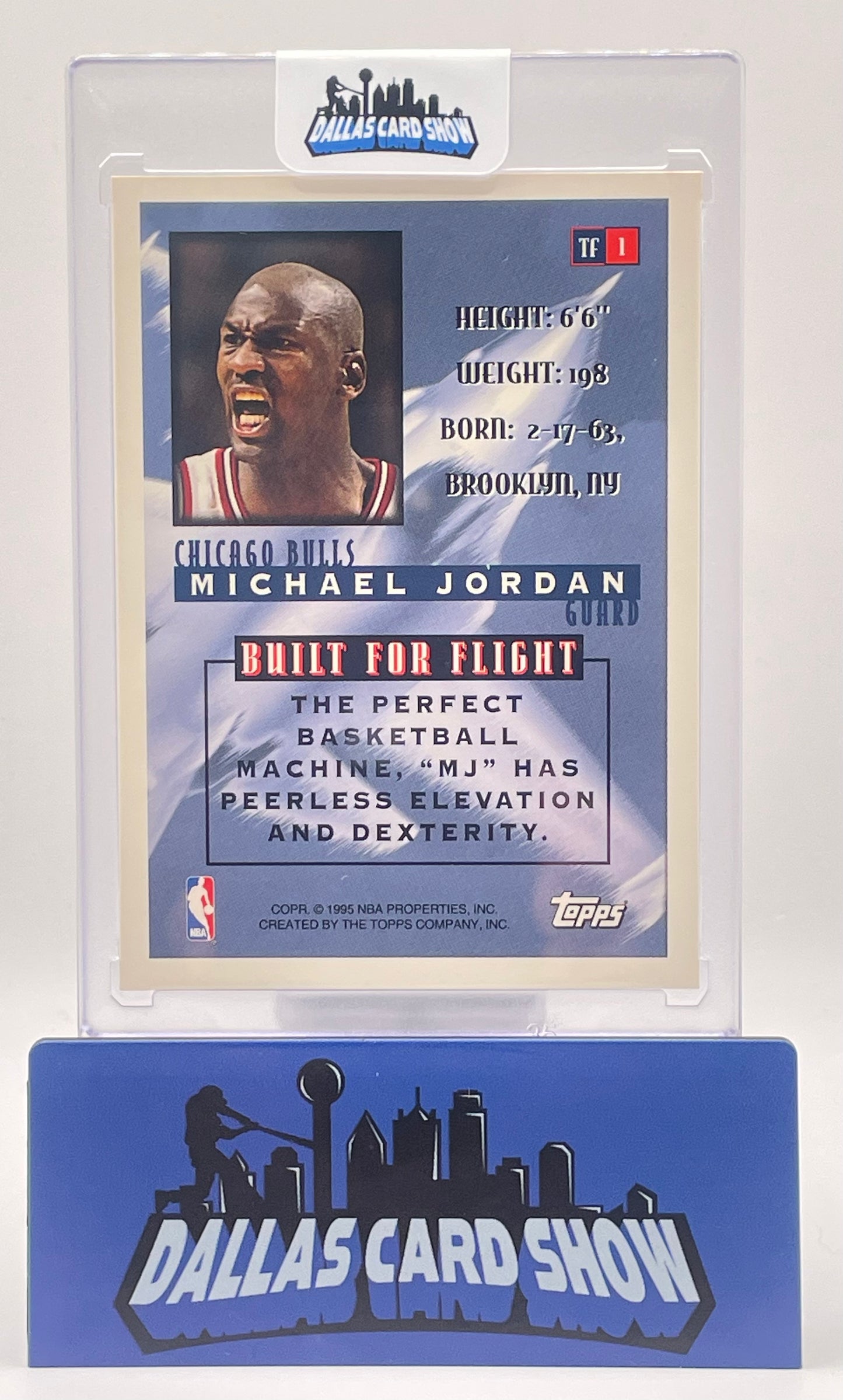 1995 Topps Top Flight Michael Jordan #TF1 NM