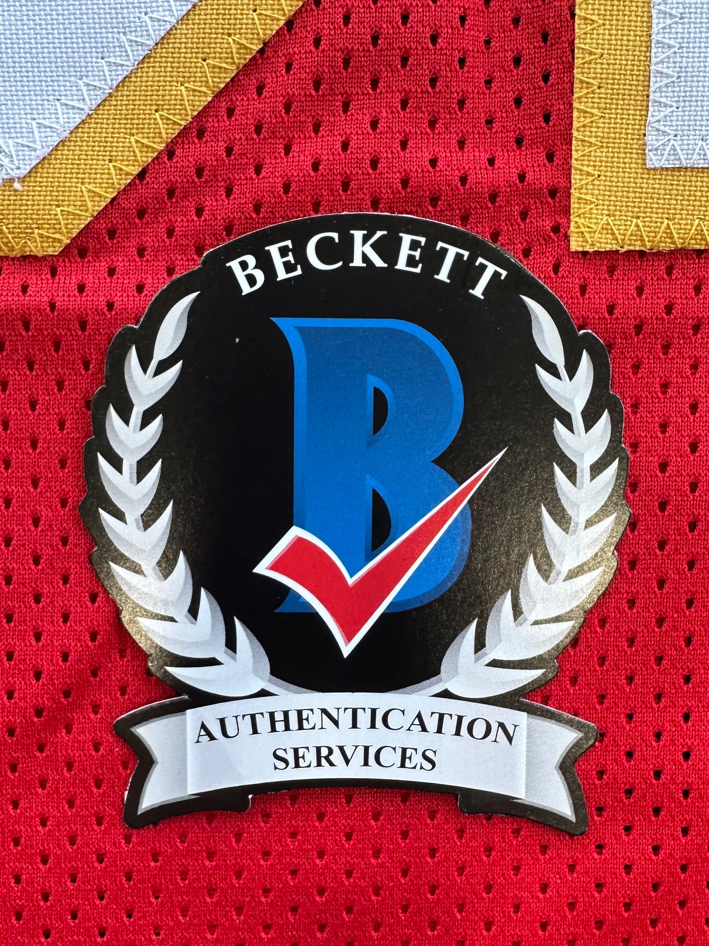 MARCUS ALLEN KANSAS CITY CHIEFS SIGNED JERSEY XL Raiders USC Trojans BAS COA