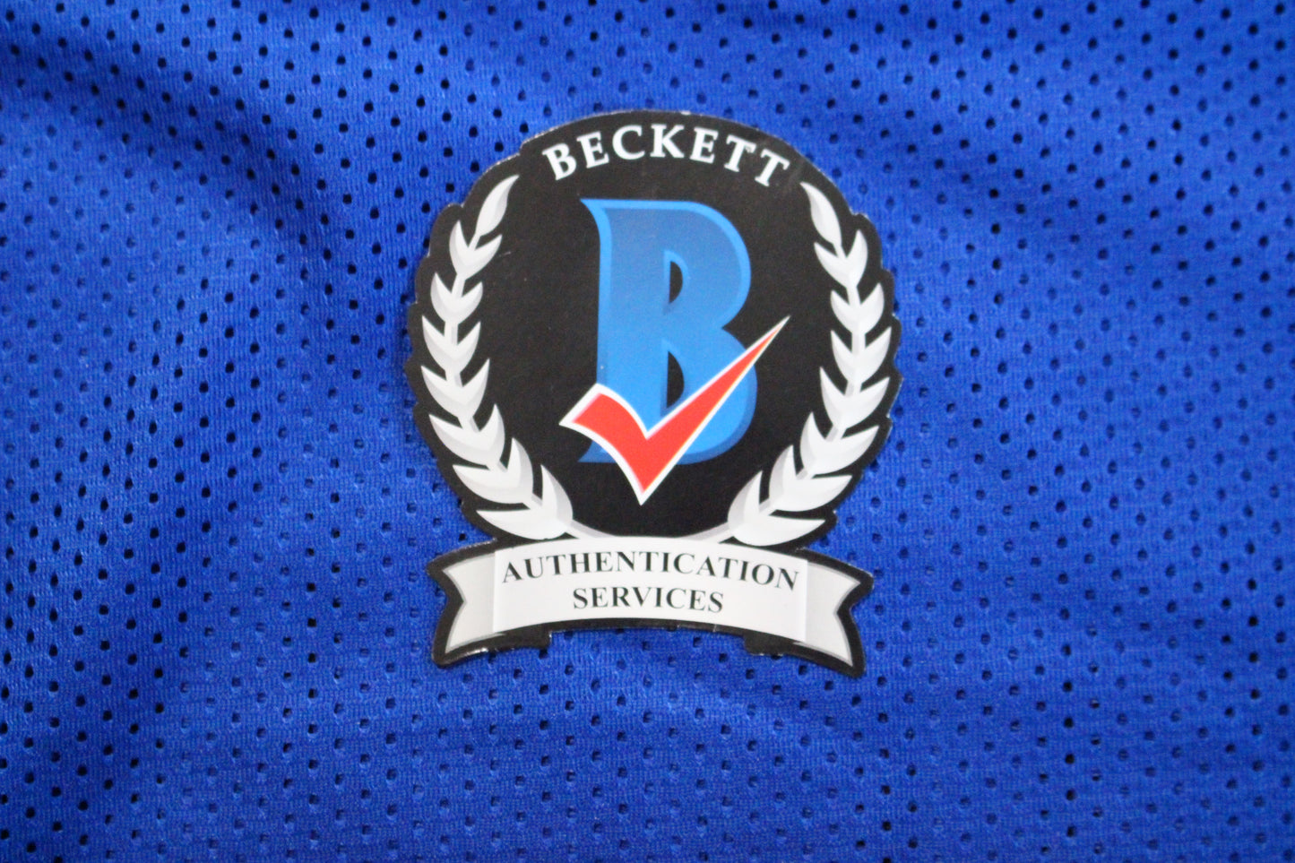 RICKEY JACKSON PITT PANTHERS SIGNED FOOTBALL JERSEY "Go Pitt" BAS COA