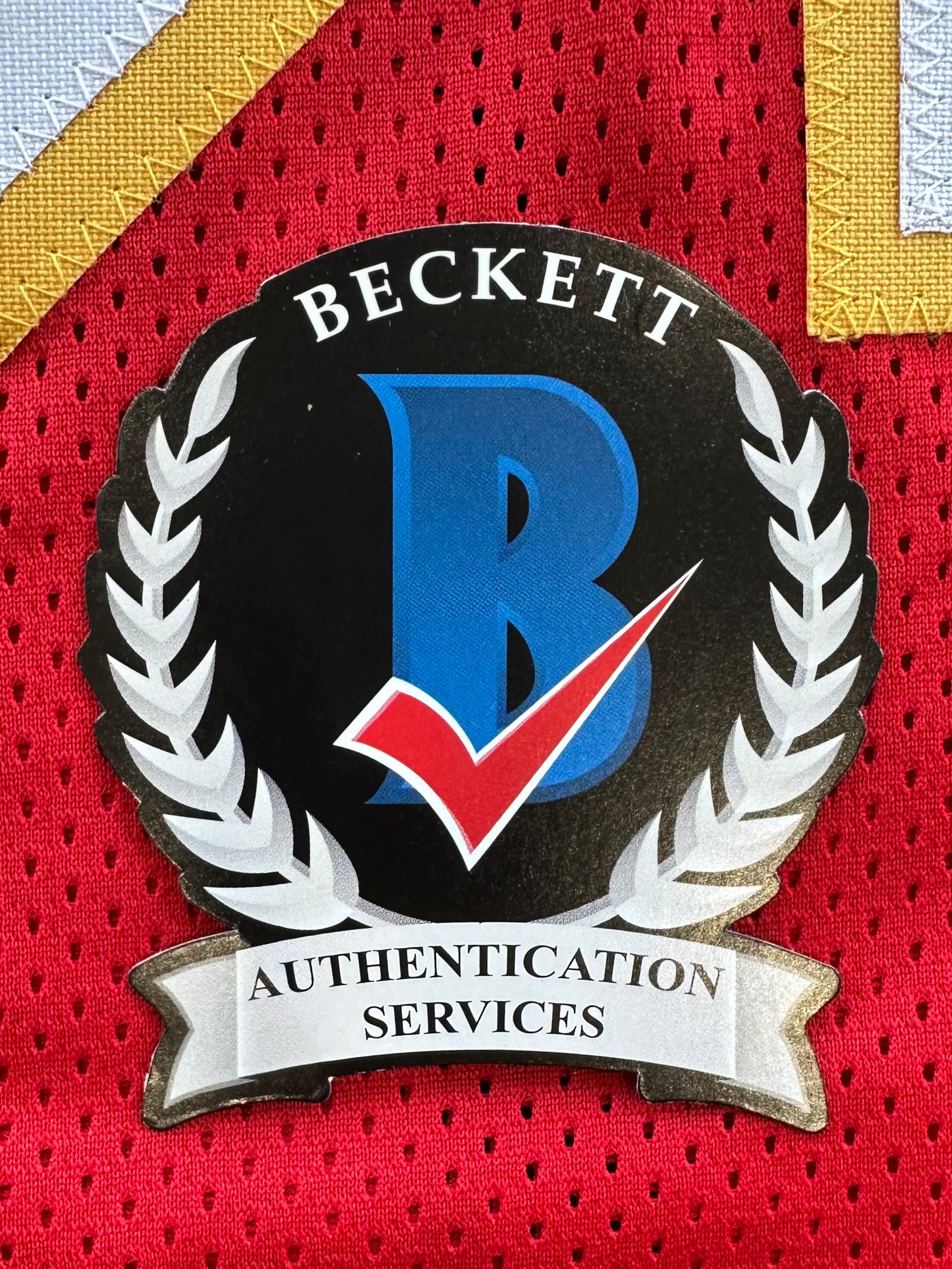 MARCUS ALLEN KANSAS CITY CHIEFS SIGNED JERSEY XL Raiders USC Trojans BAS COA