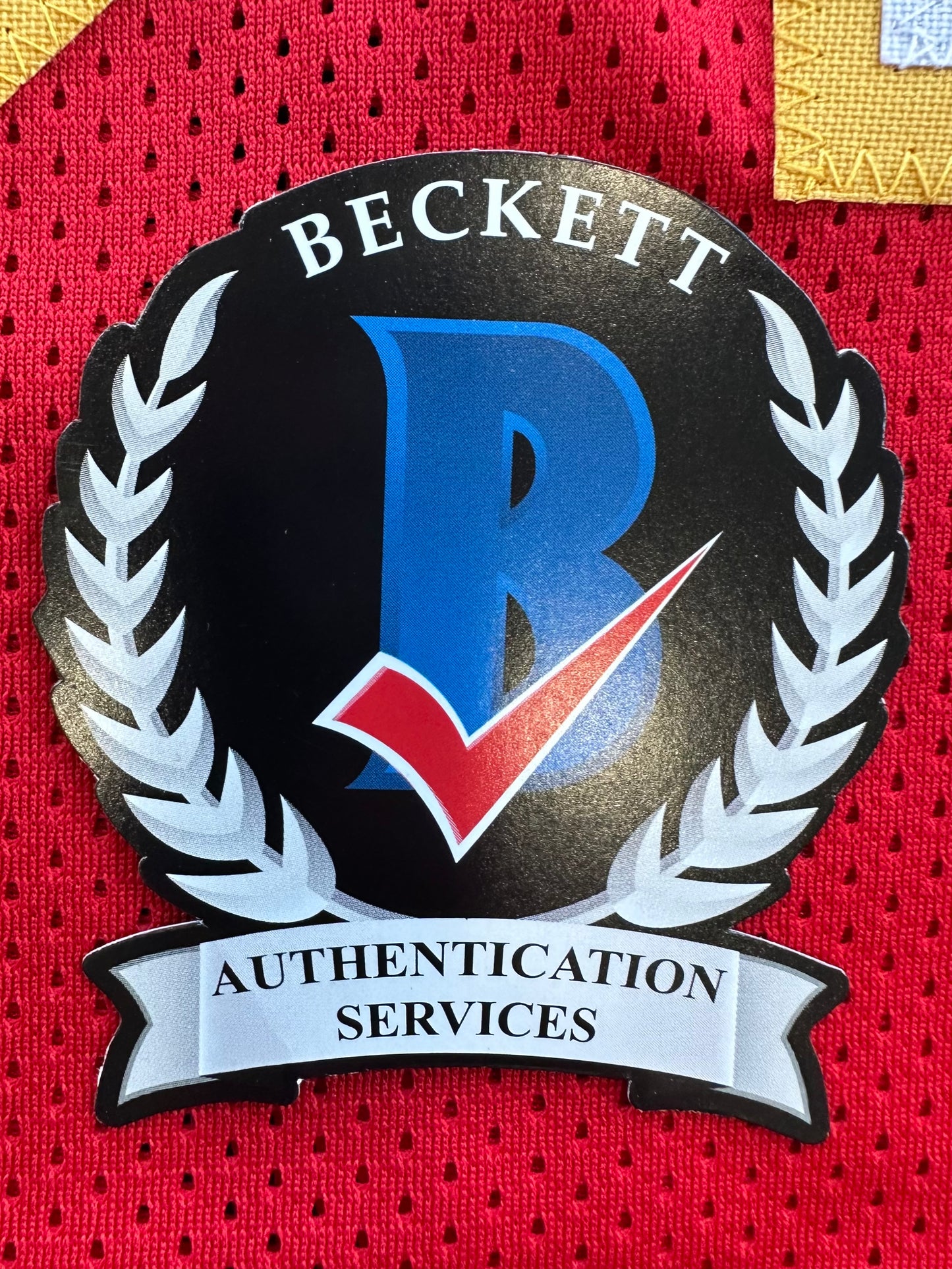 MARCUS ALLEN KANSAS CITY CHIEFS SIGNED JERSEY XL Raiders USC Trojans BAS COA