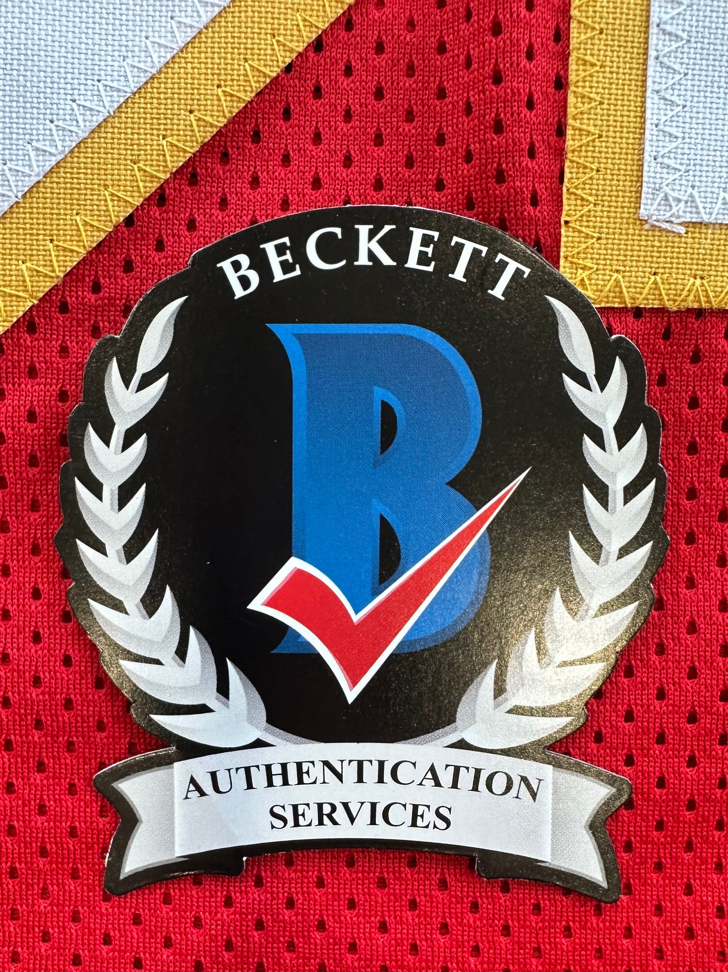 MARCUS ALLEN KANSAS CITY CHIEFS SIGNED JERSEY XL Raiders USC Trojans BAS COA