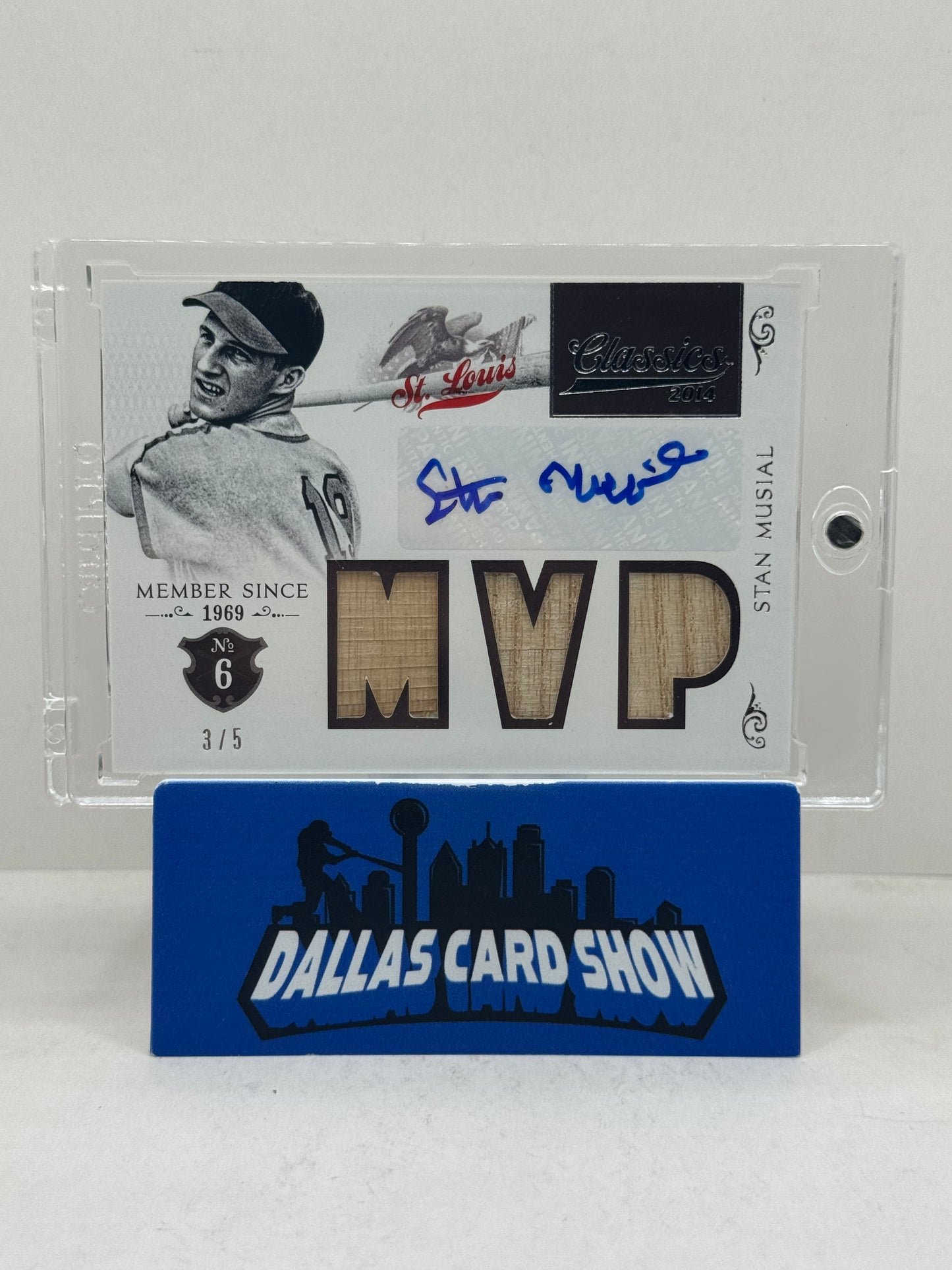 2014 Panini Classics #1 Stan Musial Membership Autograph /5