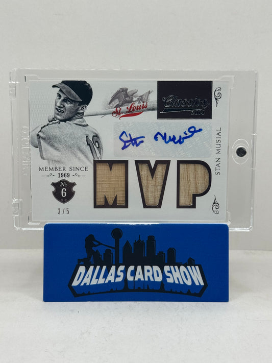 2014 Panini Classics #1 Stan Musial Membership Autograph /5