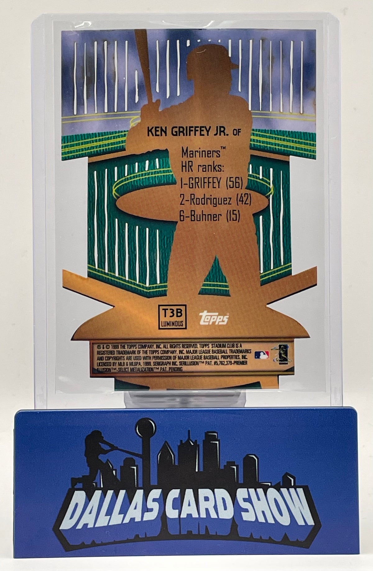 1999 Stadium Club Triumvirate #T3B Ken Griffey Jr. HOF Mariners
