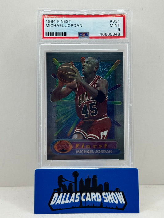 1994 Topps Finest #331 Michael Jordan PSA 9