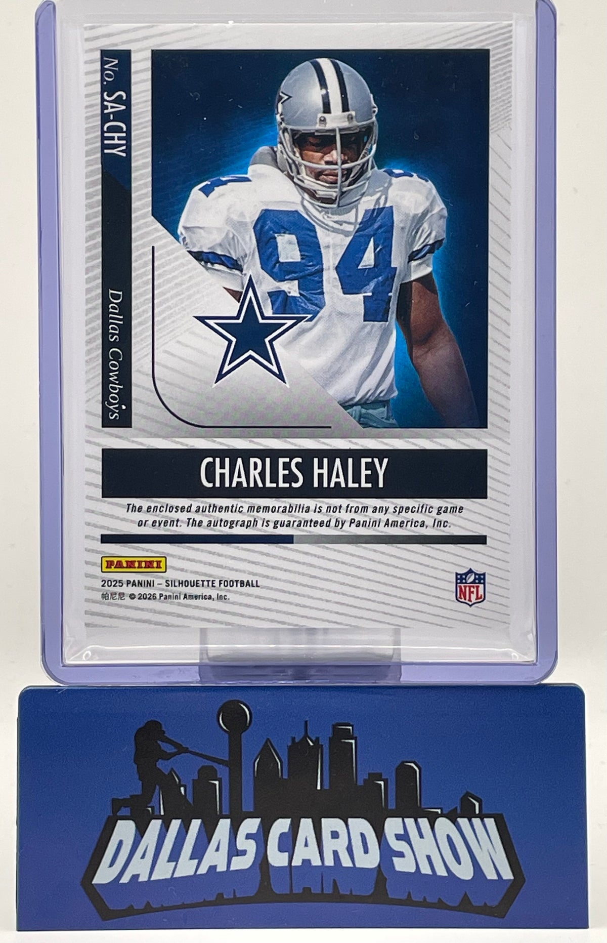 2025 Panini Silhouette #SA-CHY Charles Haley Patch Autograph /75