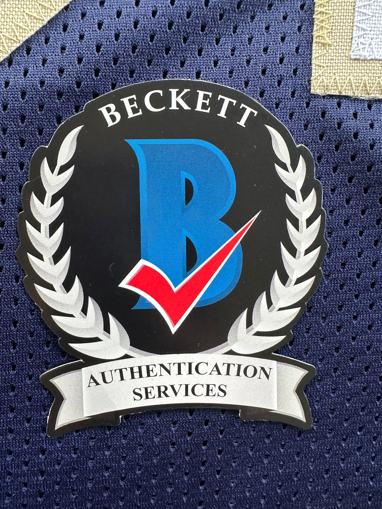 TIM BROWN NOTRE DAME FIGHTING IRISH SIGNED JERSEY XL Raiders Bucs BAS COA