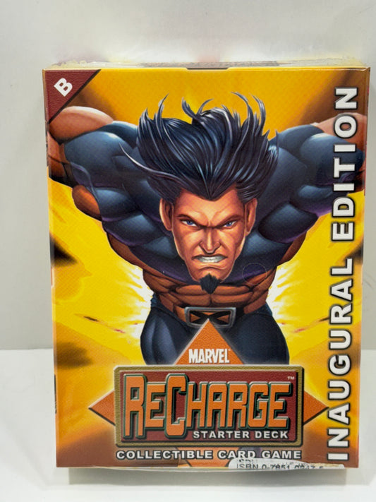 Marvel Recharge Starter Deck B