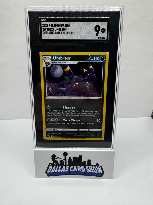 2021 Pokemon Umbreon SWSH129 SGC 9