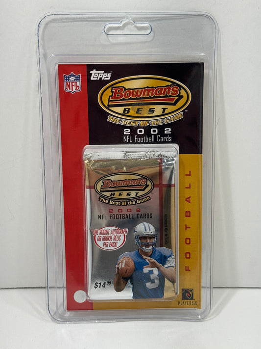 2002 Bowman’s Best Football Pack