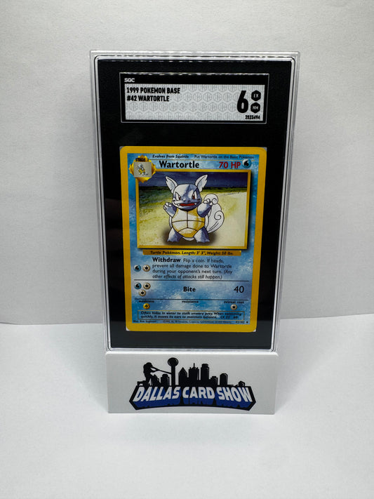 1999 Pokemon Base Set Unlimited Wartortle SGC 6