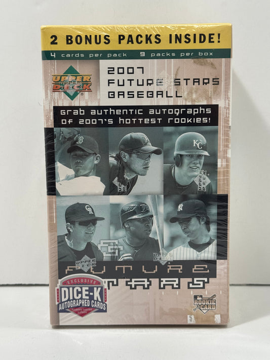 2007 Upper Deck Baseball Future Stars Blaster Box