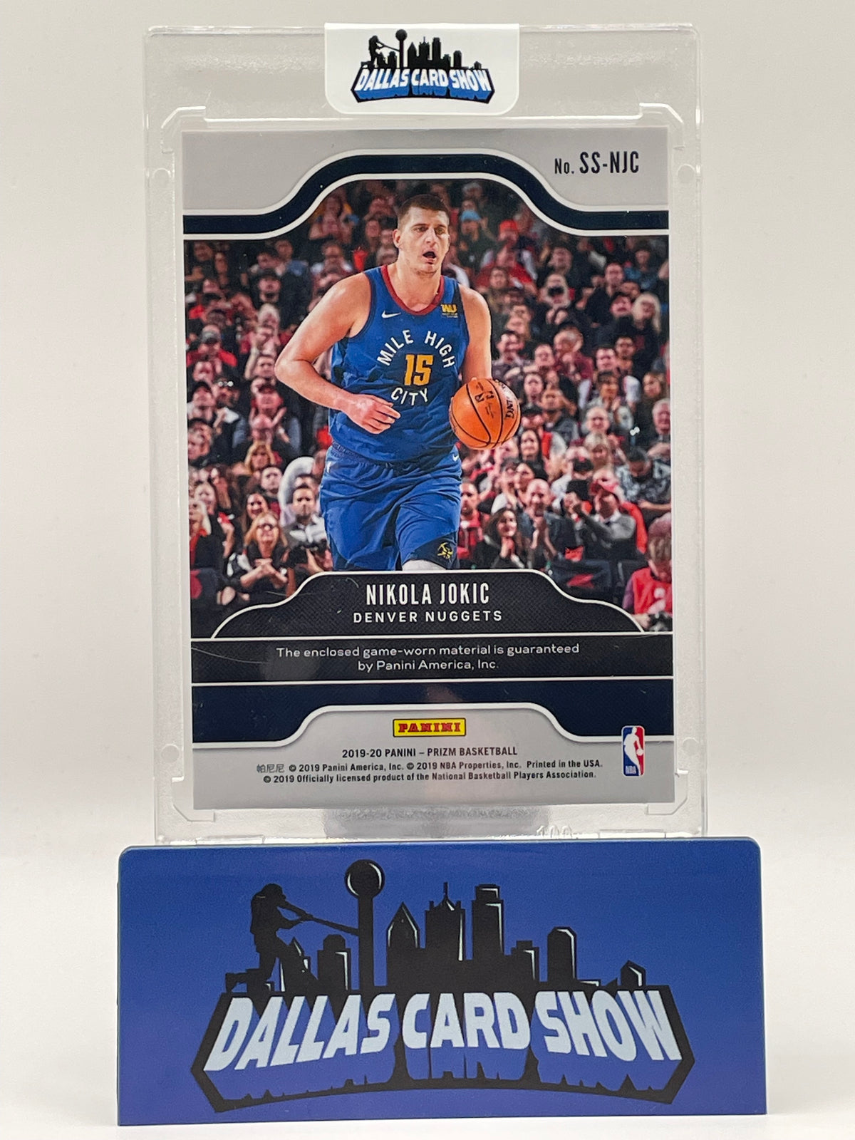 2019-20 Panini Prizm #SS-NJC Nikola Jokic Sensational Relic