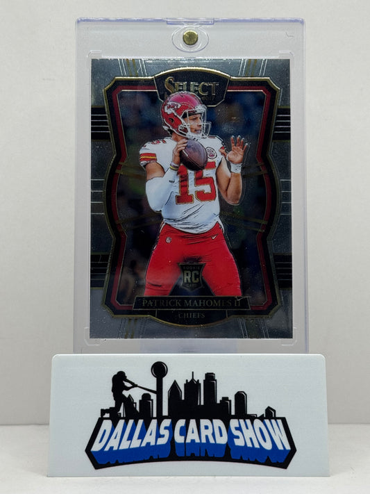 2017 Panini Select #103 Patrick Mahomes ll Premier Level Rookie RC