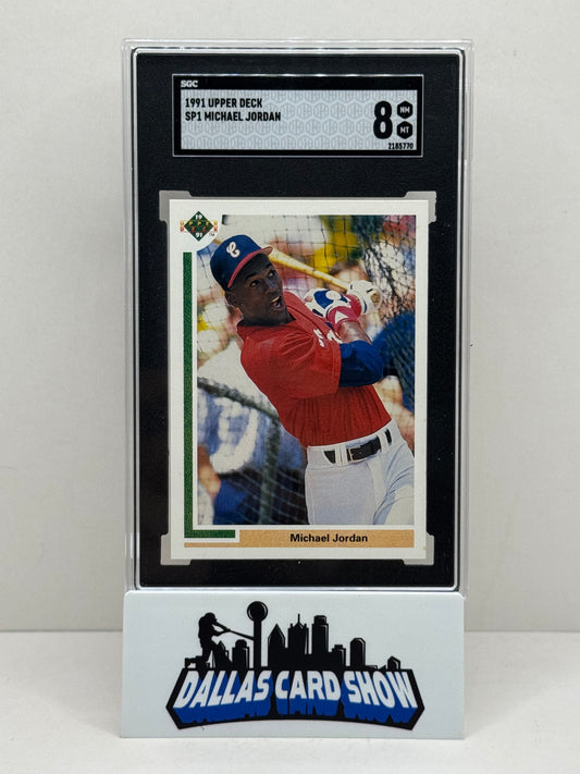 1991 Upper Deck #SP1 Michael Jordan SGC 8