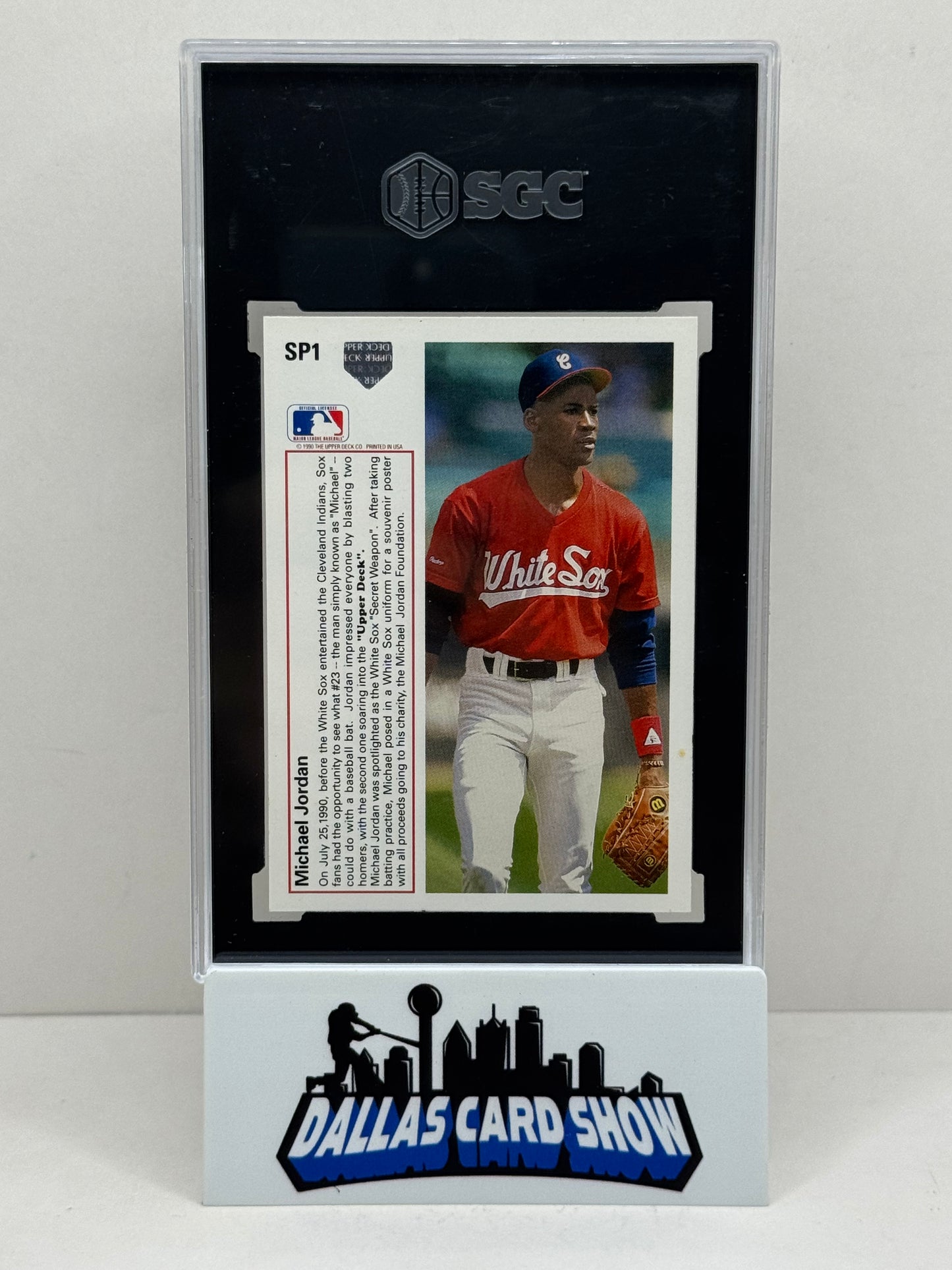 1991 Upper Deck #SP1 Michael Jordan SGC 8