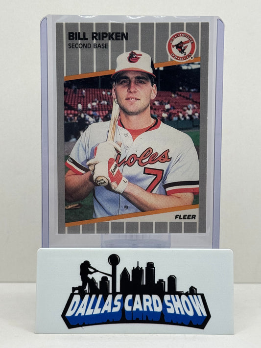 1989 Fleer #616 Bill Ripken F*ck Face Error