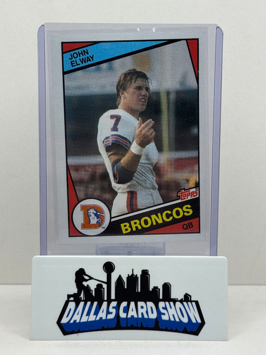 1984 Topps #63 John Elway Rookie RC