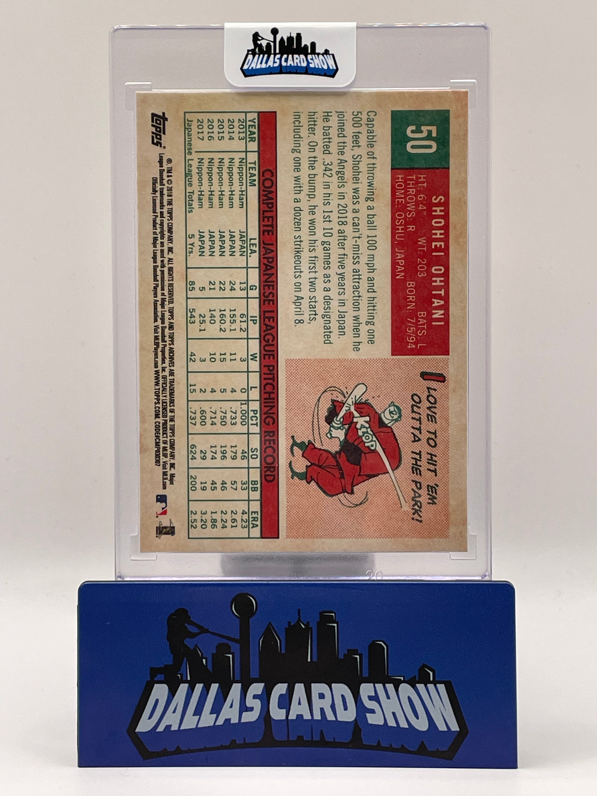 2018 Topps Archives - Shohei Ohtani RC #50