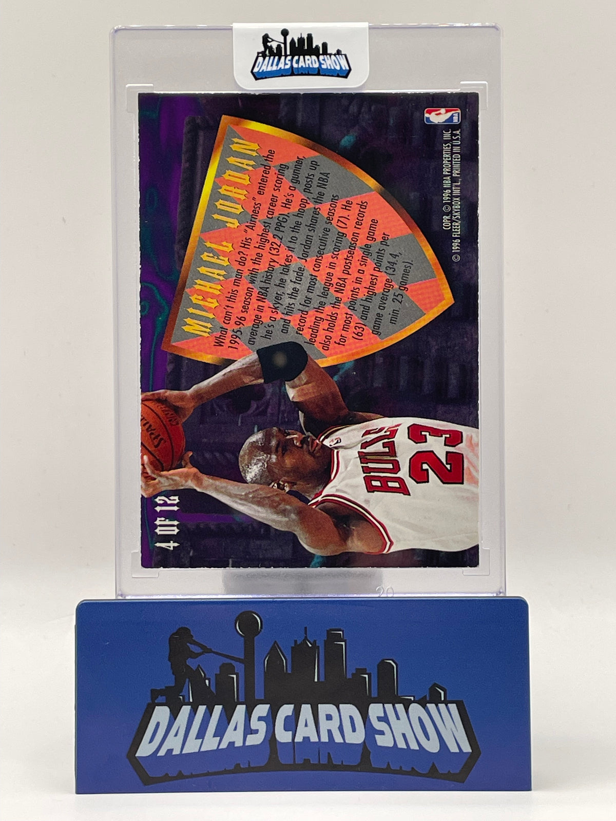 1995 Fleer Ultra Scoring Kings Michael Jordan #4