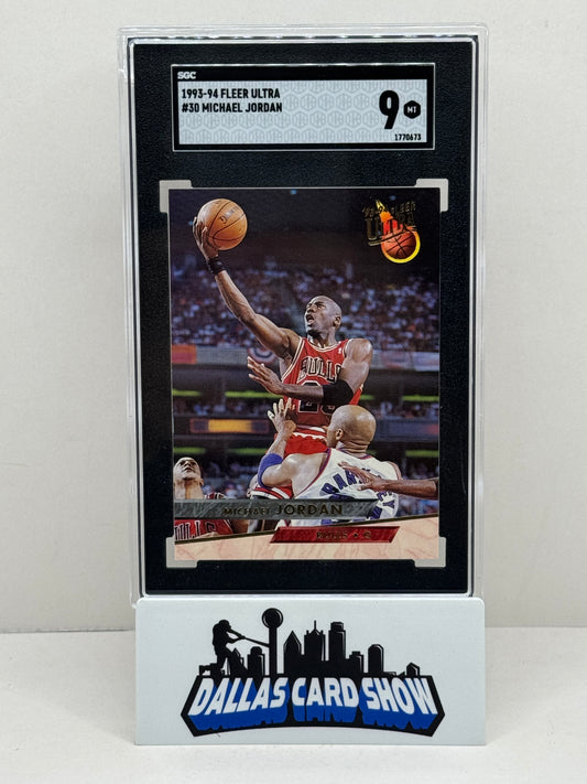 1993-94 Fleer Ultra #30 Michael Jordan SGC 9