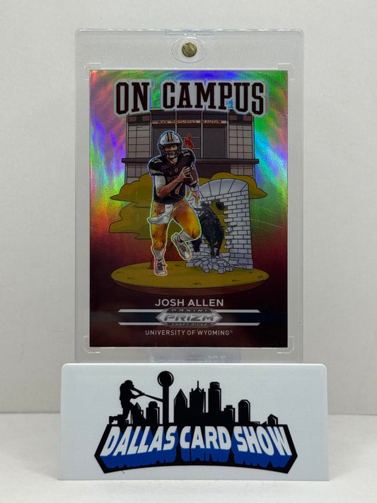 2021 Panini Prizm Draft Picks #OC-JA Josh Allen On Campus SP