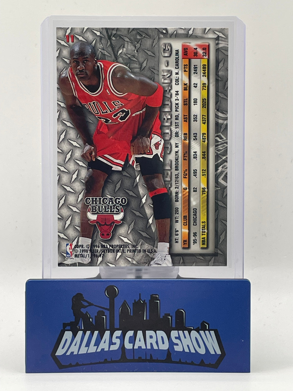 1996-97 Fleer Metal #11 Michael Jordan