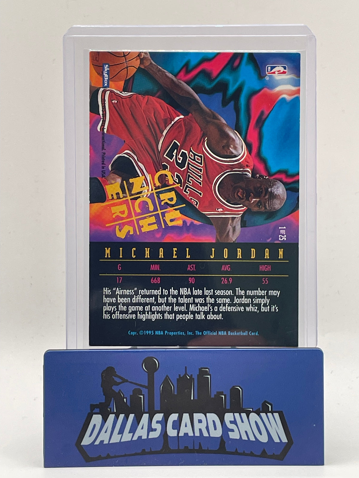 1995 Hoops #1 Michael Jordan Crunchers