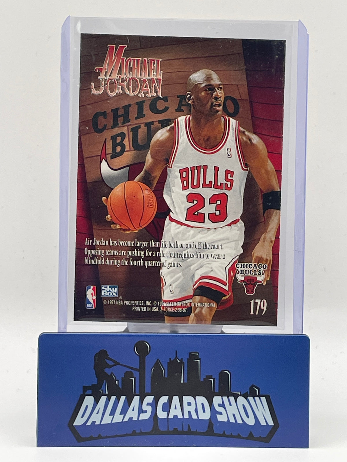 1997 Skybox Z-Force #179 Michael Jordan Zuperman