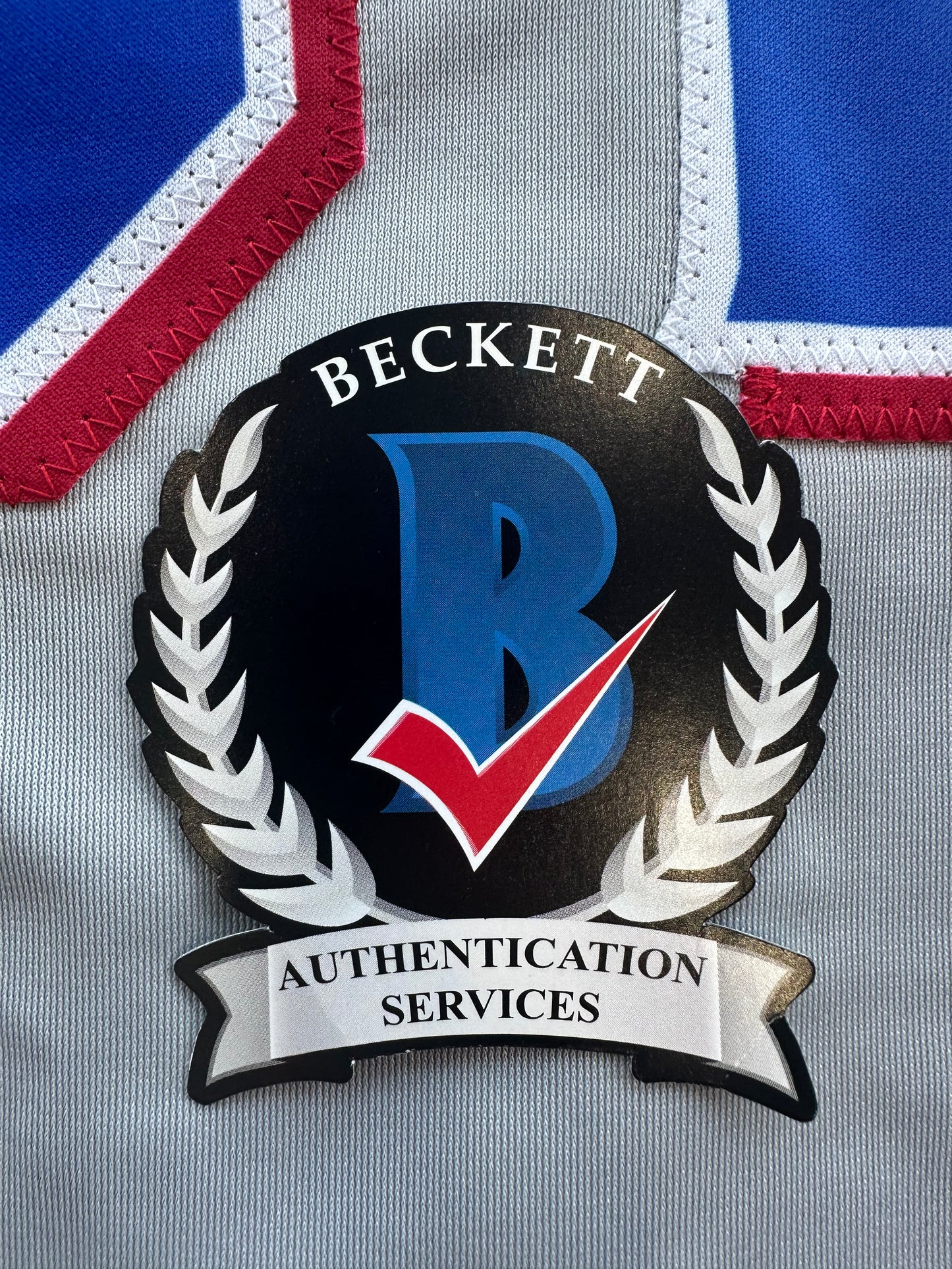 CODY BRADFORD TEXAS RANGERS SIGNED Grey JERSEY XL BAS COA