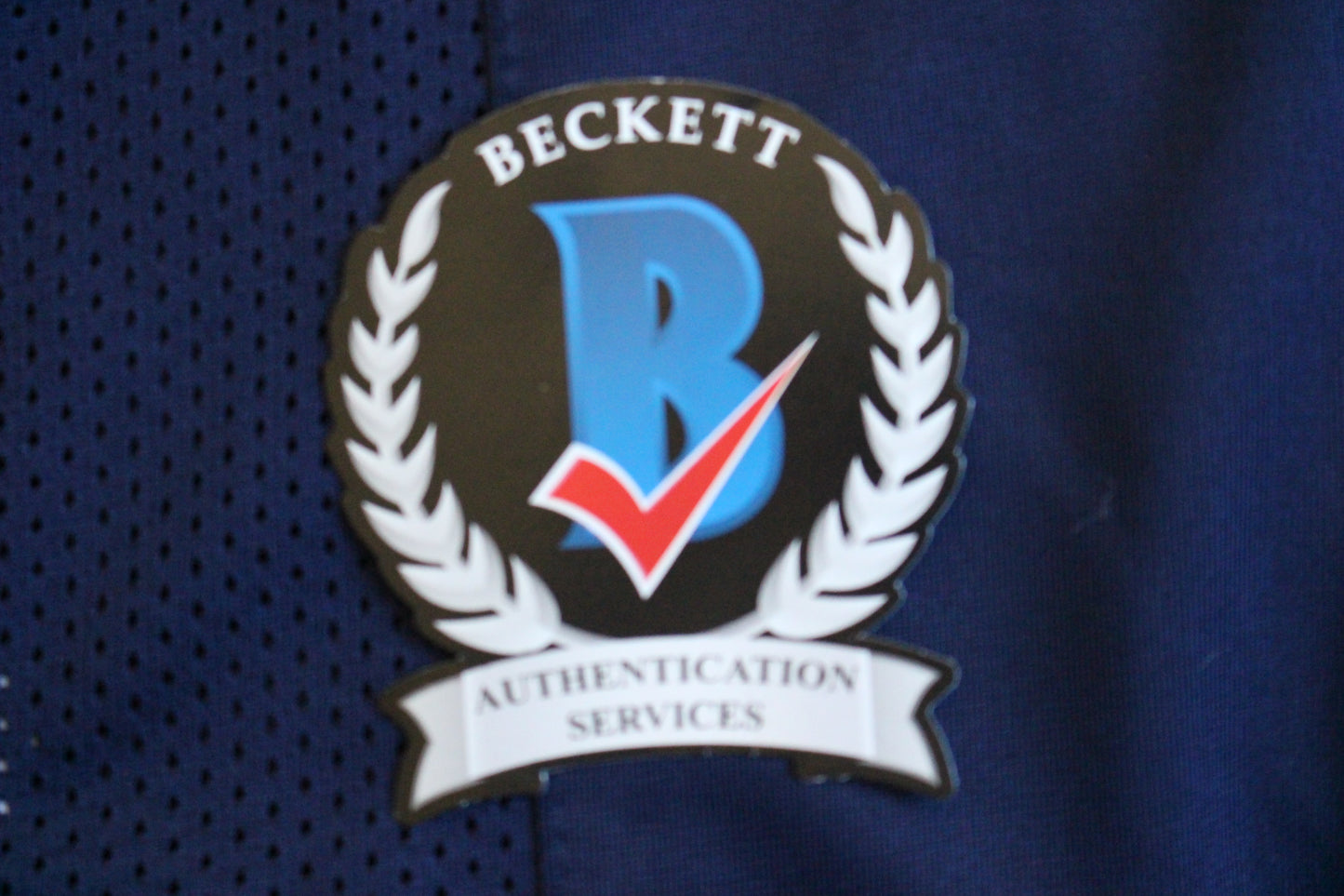 JIMMY JOHNSON SIGNED STAT FOOTBALL ROAD JERSEY Dallas Cowboys MIAMI BAS COA