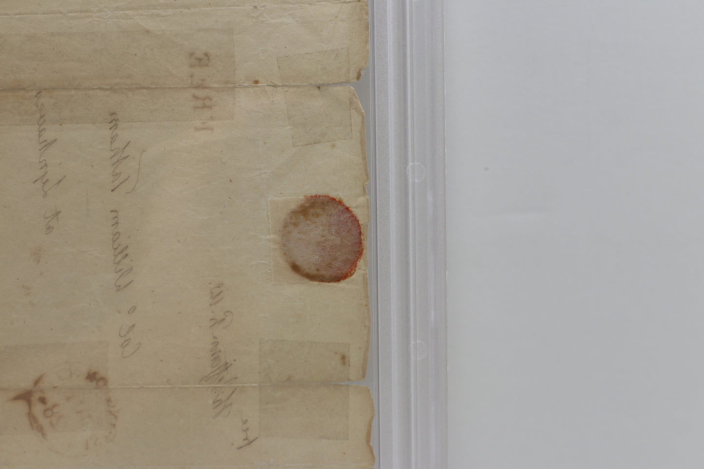 THOMAS JEFFERSON SIGNED PAGE DOCUMENT w/"President of the U.States" PSA Slab