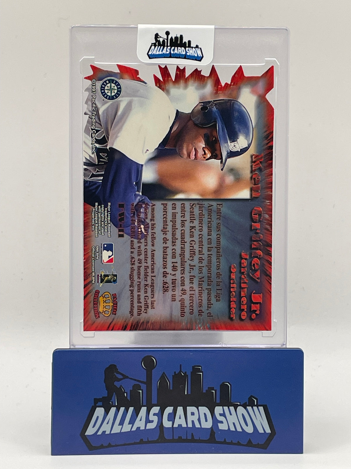1997 Pacififc #FW-11 Ken Griffey Jr. Jardinero Die-Cut
