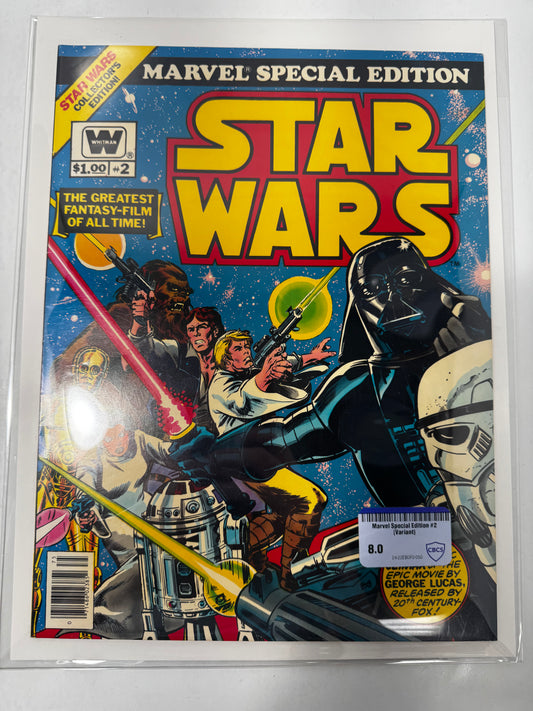 Star Wars Special Edition #2 CBCS 8.0 (Whitman Variant - 1977)